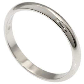 Cartier Classic #52 Platinum Band Ring Other