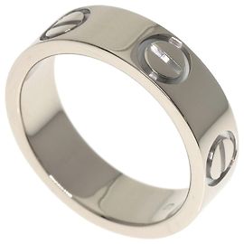 Cartier Love Ring in 18K White Gold Golden