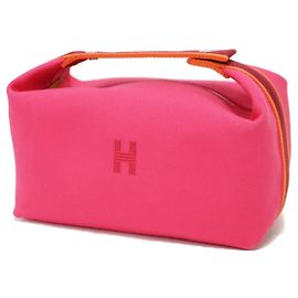Pochette Hermès Bride à Black GM Noir Rose