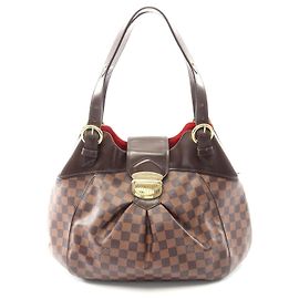 Bolsa Louis Vuitton Damier Sistina GM Marrom