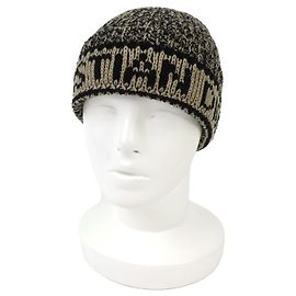 Gorro de lã e caxemira Christian Dior Marrom Bege