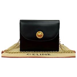 Céline Borsa a spalla mini in pelle Celine Nero