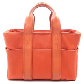 Bolsa tote de couro Acapulco PM da Hermès Marrom