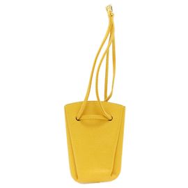 Hermès Hermes Vespa Pouch Accessory Yellow