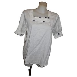 Moschino Cotton Top White White
