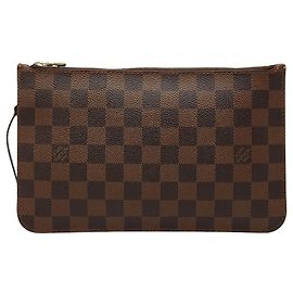 Bolso Louis Vuitton Damier Neverfull MM Castaño