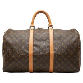 Sac Boston Keepall 45 Monogram Louis Vuitton Marron