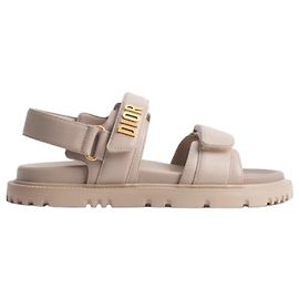 Dior Act Sandals Pink Leather 39 Pink