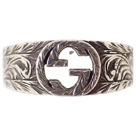 Anello G Arabesque in Ag925 di GUCCI Argento