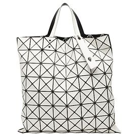 Borsa Tote BAOBAO Issey Miyake in Nero e Bianco Nero Bianco