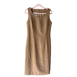 Dolce & Gabbana dress in camel wool and cashmere Camel