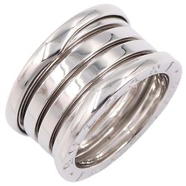 Bulgari Anel Bvlgari B-zero1 4-Band em ouro branco 18K Prata