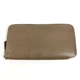 Hermès Hermes Azap Long Silk In Wallet Brown
