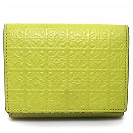 Portefeuille pliant Loewe Vert Jaune