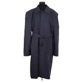 Autre Marque Trench coat blu Blu