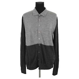 Balenciaga Grauer Cardigan Grau