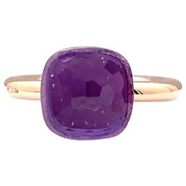 Pomellato Ring, "Nudo Classic", two golds, amethyst. Other