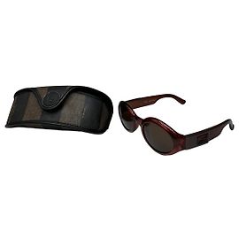 Óculos de sol Fendi Roma vintage marrons Marrom