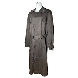 Vintage Dior Mens Canvas Trenchcoat Grey L Dark grey