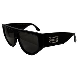 Victoria Beckham Oversized black sunglasses Black