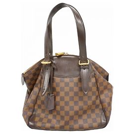 Borsa Louis Vuitton Damier Verona MM Damier ebene
