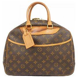 Bolsa de mão Monogram Deauville M47270 da Louis Vuitton Marrom