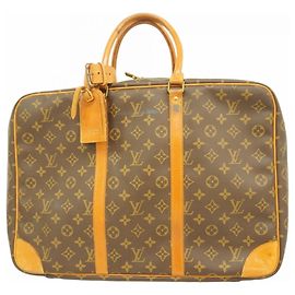 Bolsa Boston Monogram Sirius 45 da Louis Vuitton Marrom