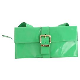 By Far Sac porté épaule vert Vert