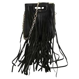 Maje Mini borsa nera Nero