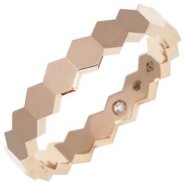 Anello Chaumet Bee My Love Au750 Rosa