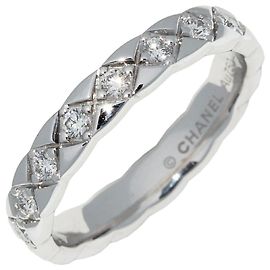 Ehering Coco Crush K18WG von Chanel J11871 Silber