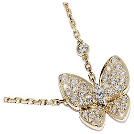 Collar Péndulo Dou Papillon en K18YG de Van Cleef & Arpels VCARP3DP00 Dorado