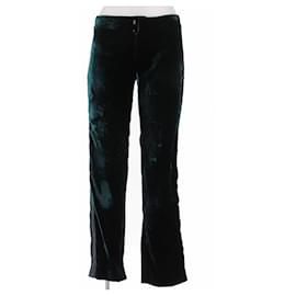Gucci Pantalon velours vert Vert