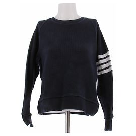Suéter Thom Browne de algodón azul marino Azul marino
