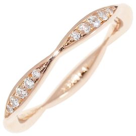 Anel da Coleção Camélia K18PG da Chanel J10836 Rosa