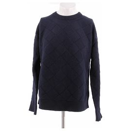 Bottega Veneta Wollpullover Marineblau Marineblau