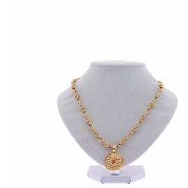 Goossens Collana "Soleil Talisman Astro" dorata D'oro