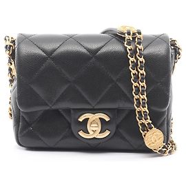 Borsa a Spalla Nera Matelassé Chanel Nero