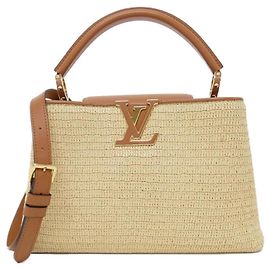 Borsa Capucines MM Louis Vuitton Caramello