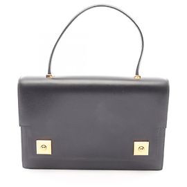 Bolsa Hermès Piano em couro de bezerro preto Preto
