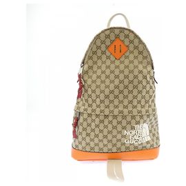 Gucci x The North Face 650288 GY5TN Backpack Brown Beige Orange
