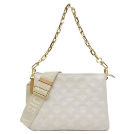 Bolso de Hombro Louis Vuitton Coussin PM M21262 Beige