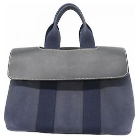Sac Tote PM Valparaiso Hermès Bleu Marine