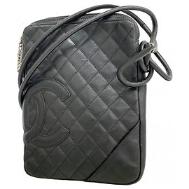 Borsa a Spalla in Pelle di Agnello Cambon di Chanel Nero