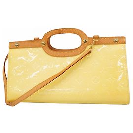 Sac à main Vernis Roxbury Drive de Louis Vuitton Blanc