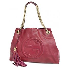 Borsa Tote Gucci Soho Rosa