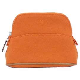 Mini Handtasche Bolide von Hermès Rot Orange