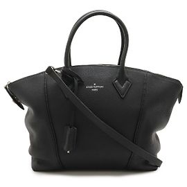 Bolsa 2 em 1 Louis Vuitton Lockit PM Veau Cachemire Preto