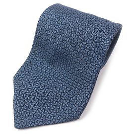 Hermès Hermes Silk Tie Blue