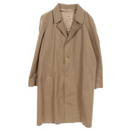 Céline Casaco Mac Oversize em Poliéster e Algodão Celine Bege